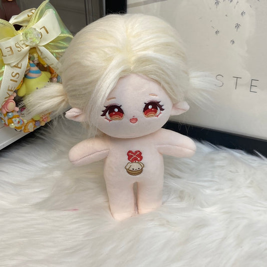 20cm Genshin Impact Klee Plush Cute Doll with Changeable Outfit