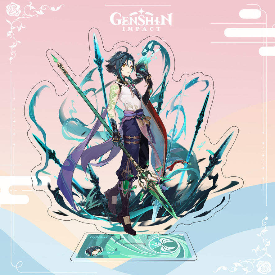 Genshin Impact 15cm standee（buy one get three)