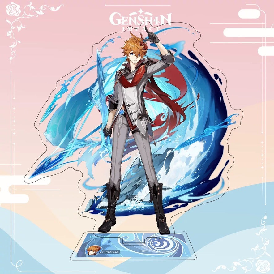 Genshin Impact 15cm standee（buy one get three)