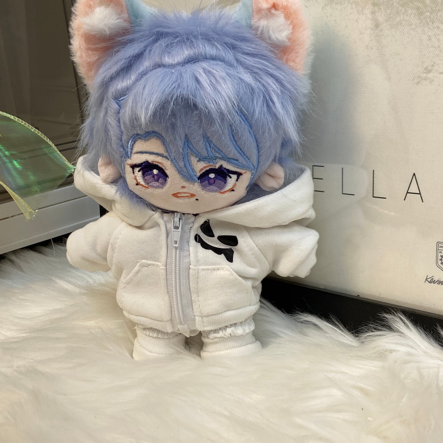 20cm Genshin Impact Ayato Plush Cute Doll with Changeable Outfit