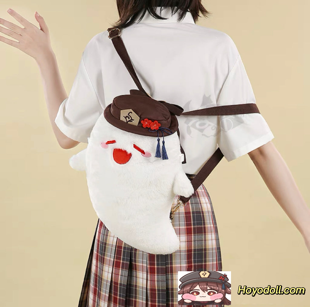 Genshin Impact style cute Hu Tao backpack