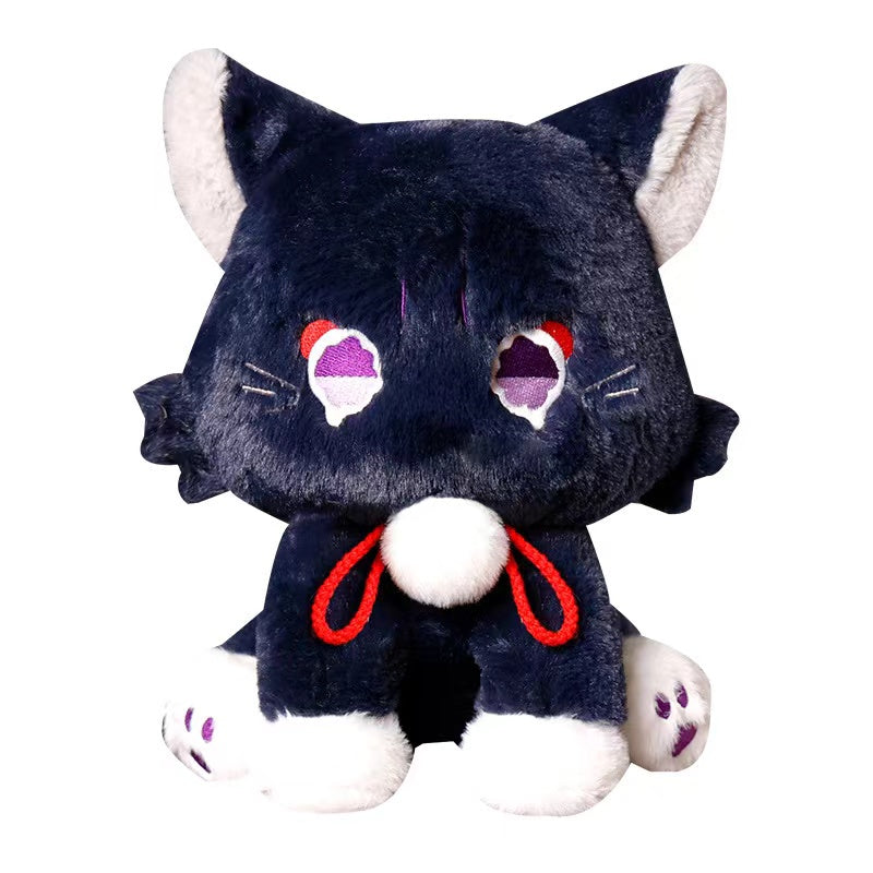 Genshin Style 45cm Genshin Scara Meow Plush Cute Puppet