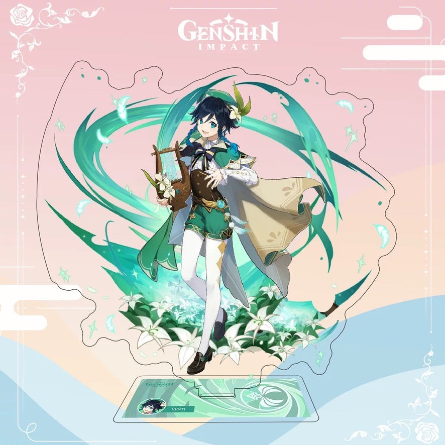 Genshin Impact 15cm standee（buy one get three)