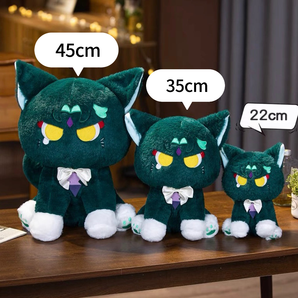 Genshin Style 45cm Genshin Xiao Meow Plush Cute Puppet