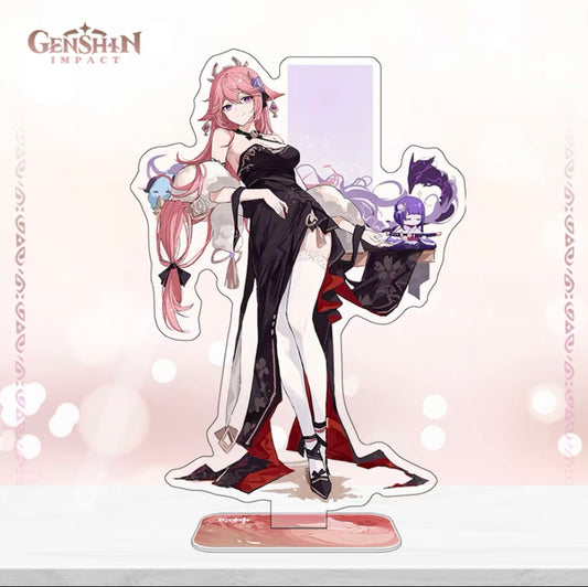 Genshin Impact 15cm standee（buy one get three)