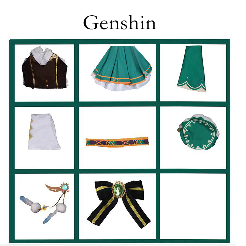 Venti ’s Cosplay Costume Set