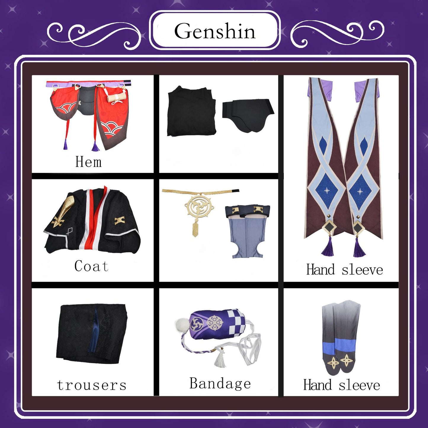 Scara’s Cosplay Costume Set