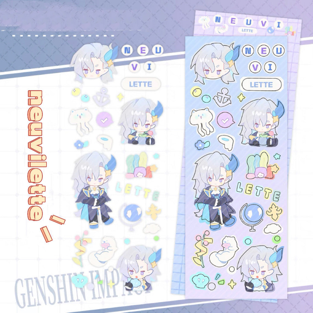 Genshin original stickers