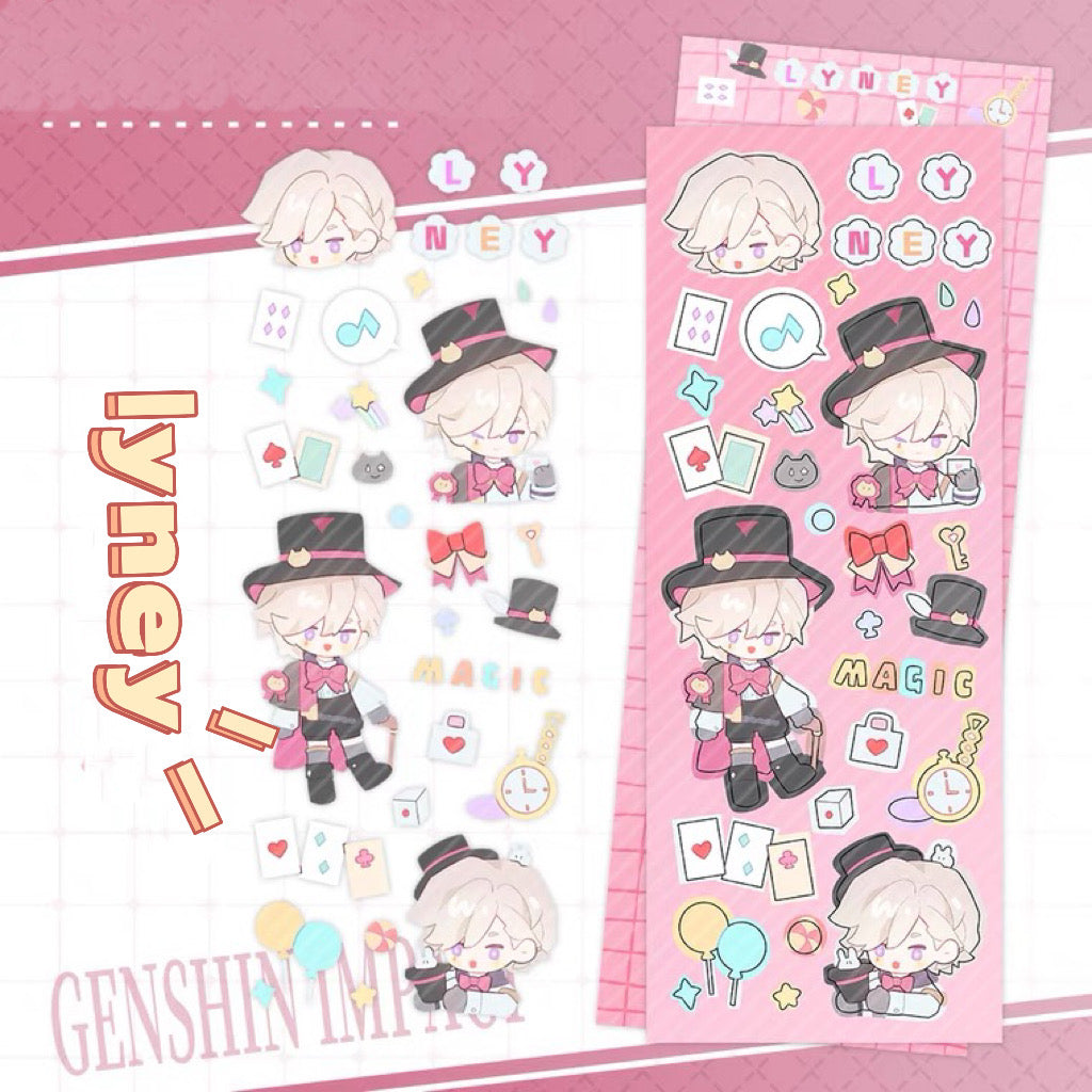 Genshin original stickers