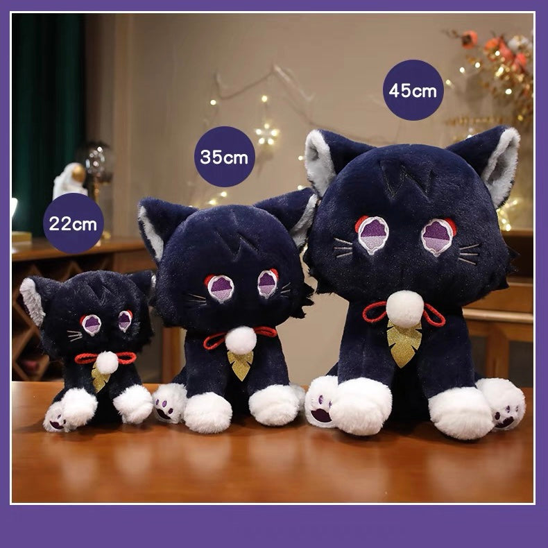 Genshin Style 45cm Genshin Scara Meow Plush Cute Puppet